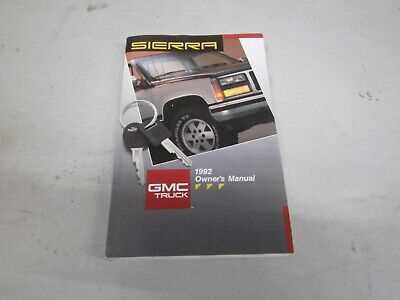 1992 gmc sierra 1500 owners manual