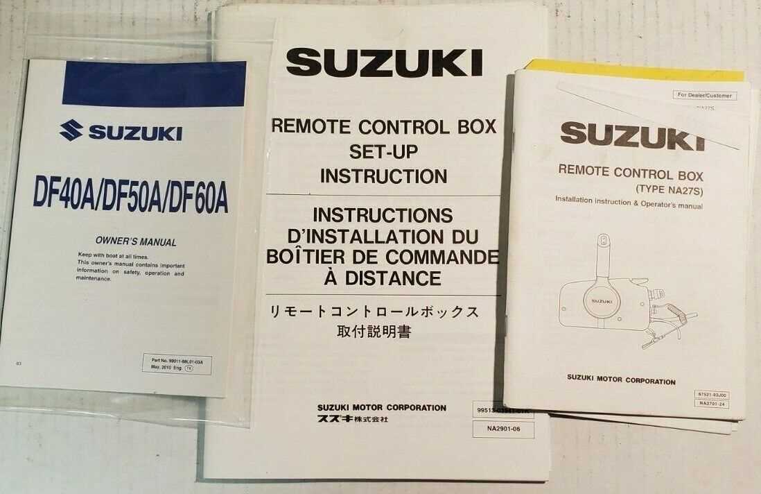 suzuki df60a owners manual