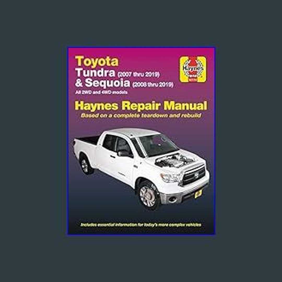 2008 toyota tundra owners manual