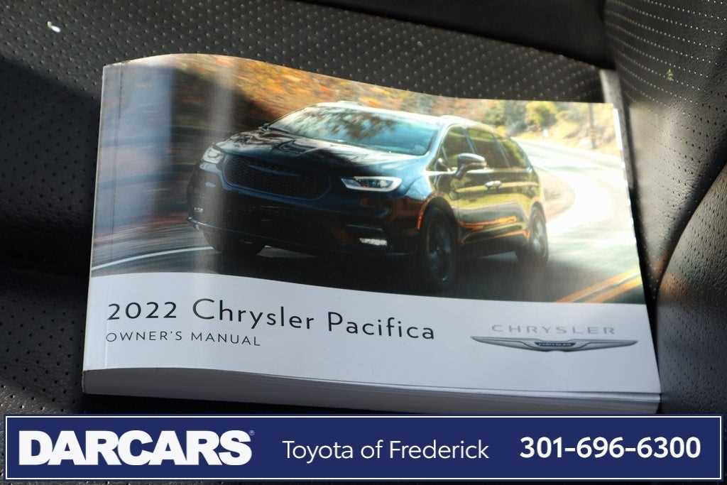 chrysler pacifica owners manual 2022