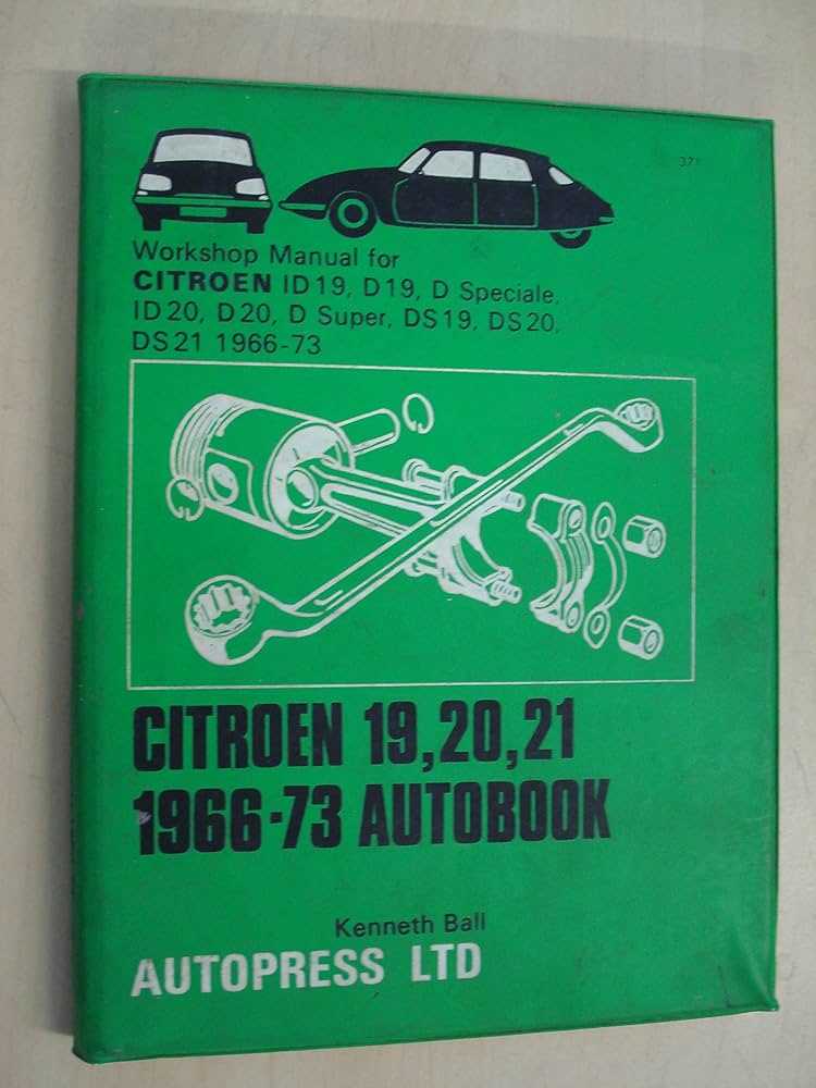 citroen ds owners manual