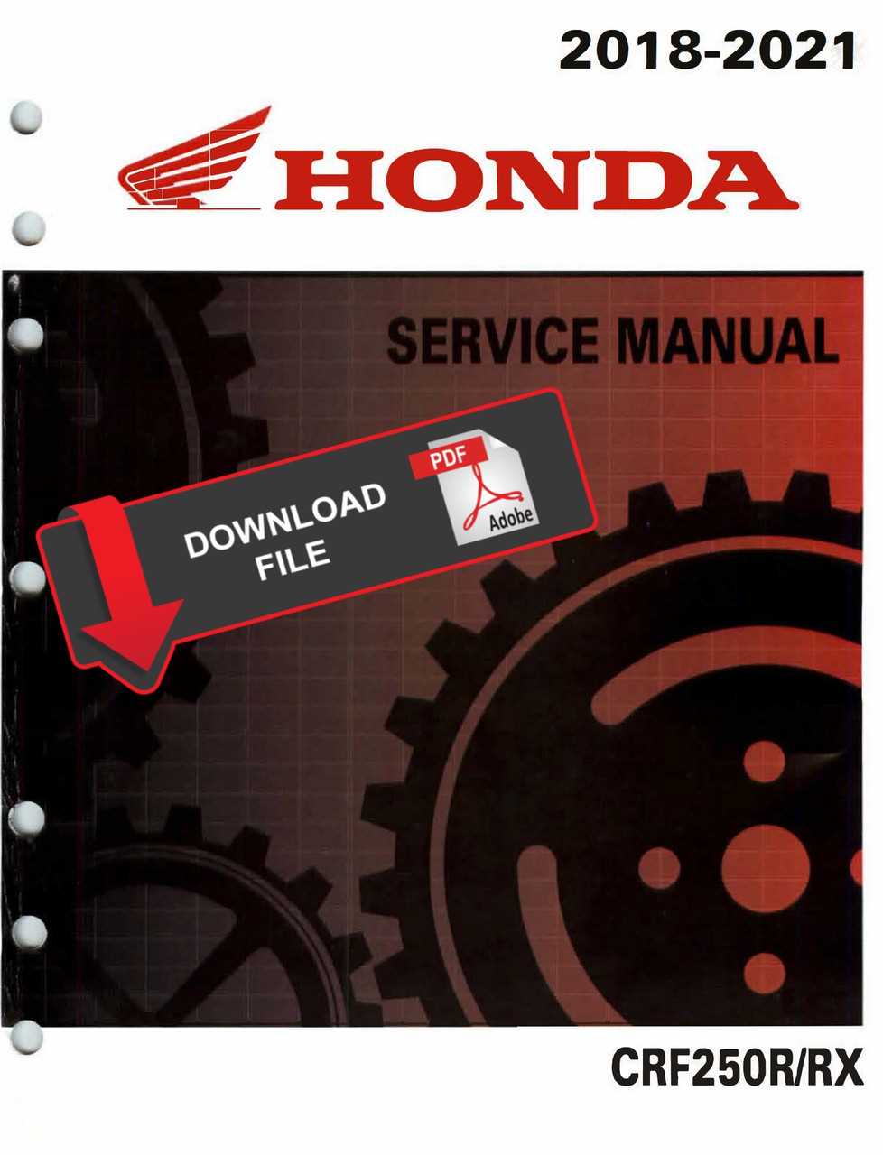 2007 crf250r owners manual