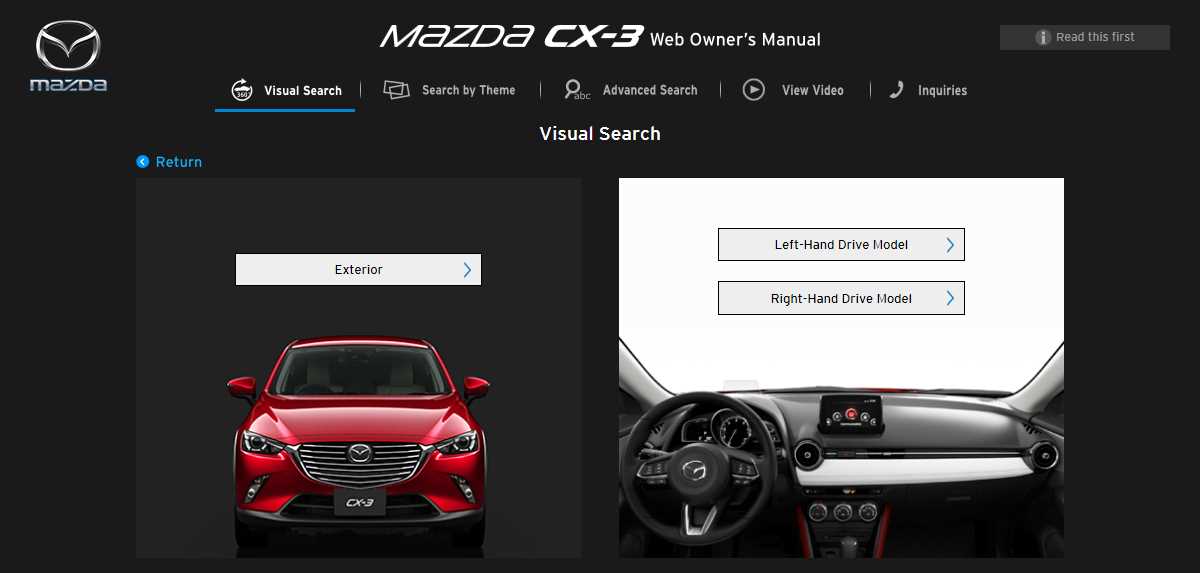 mazda cx 3 owners manual