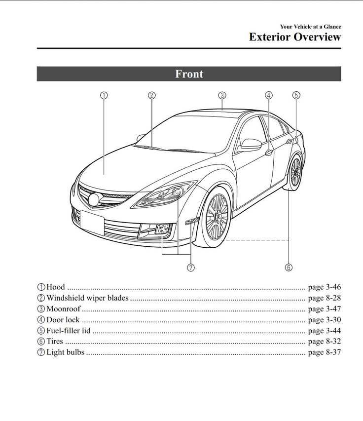 2009 mazda 6 owners manual