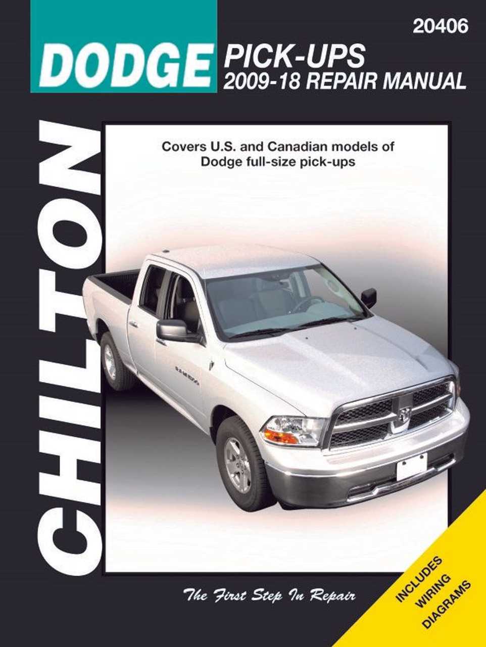 2018 dodge ram owners manual