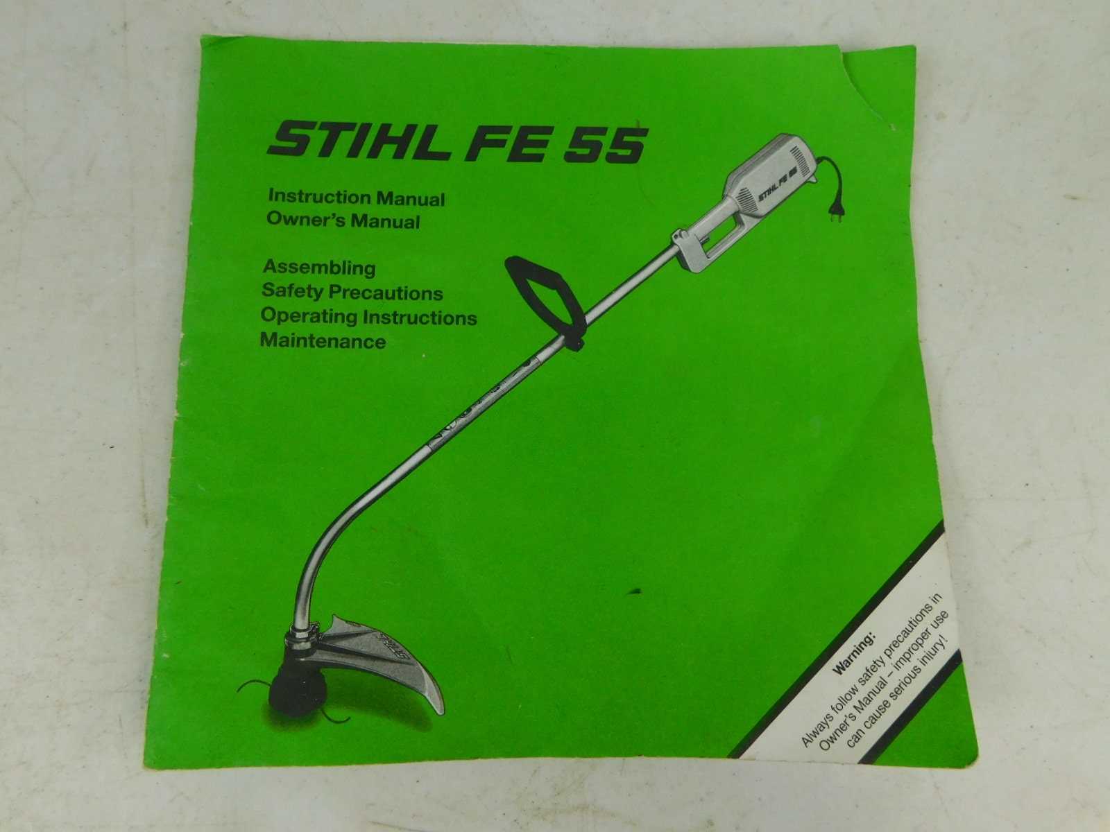 stihl fs45 owners manual