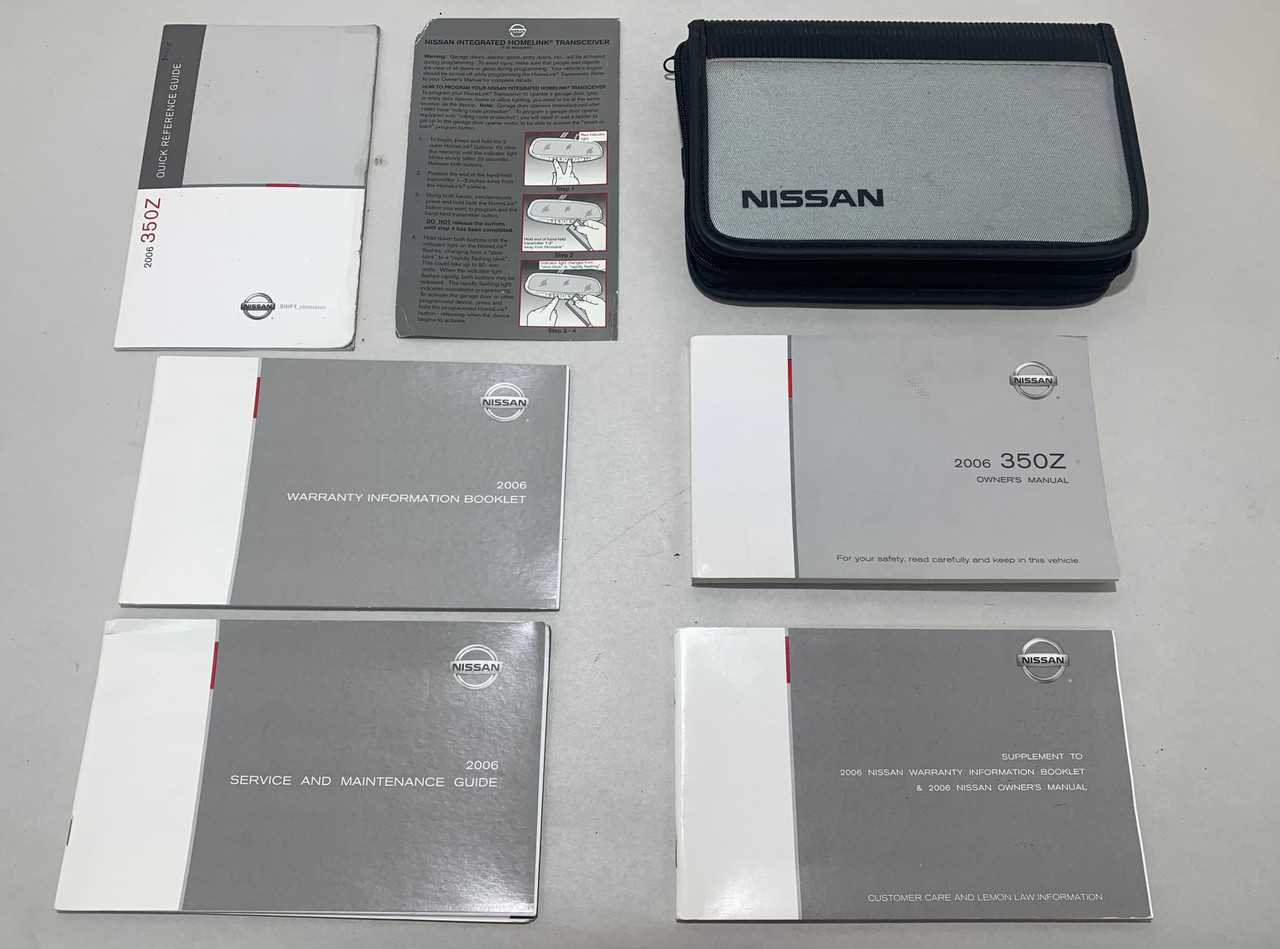 350z 2005 owners manual