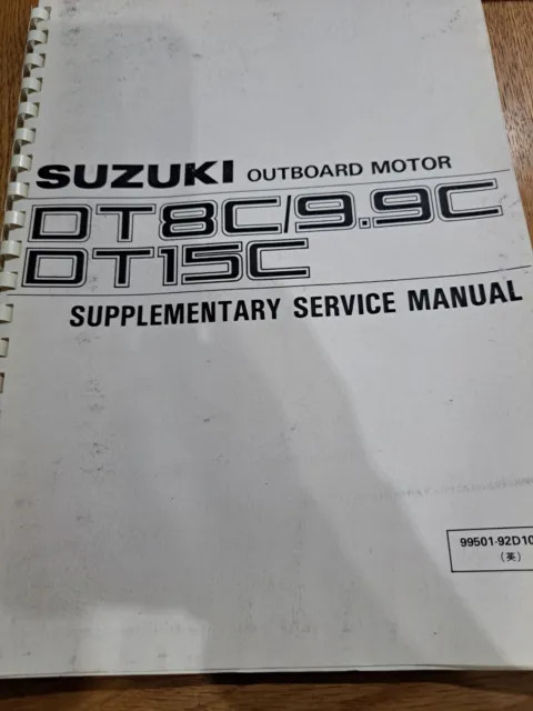 suzuki outboard motor owners manual