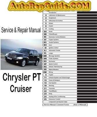 2001 pt cruiser owners manual