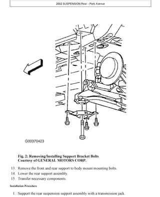 2000 buick park avenue owners manual