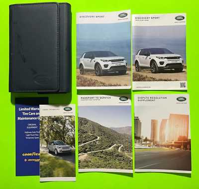 discovery sport owners manual