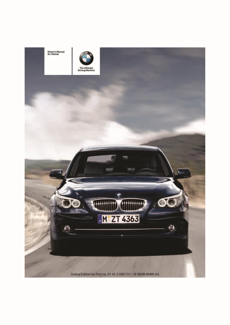 bmw 550i owners manual