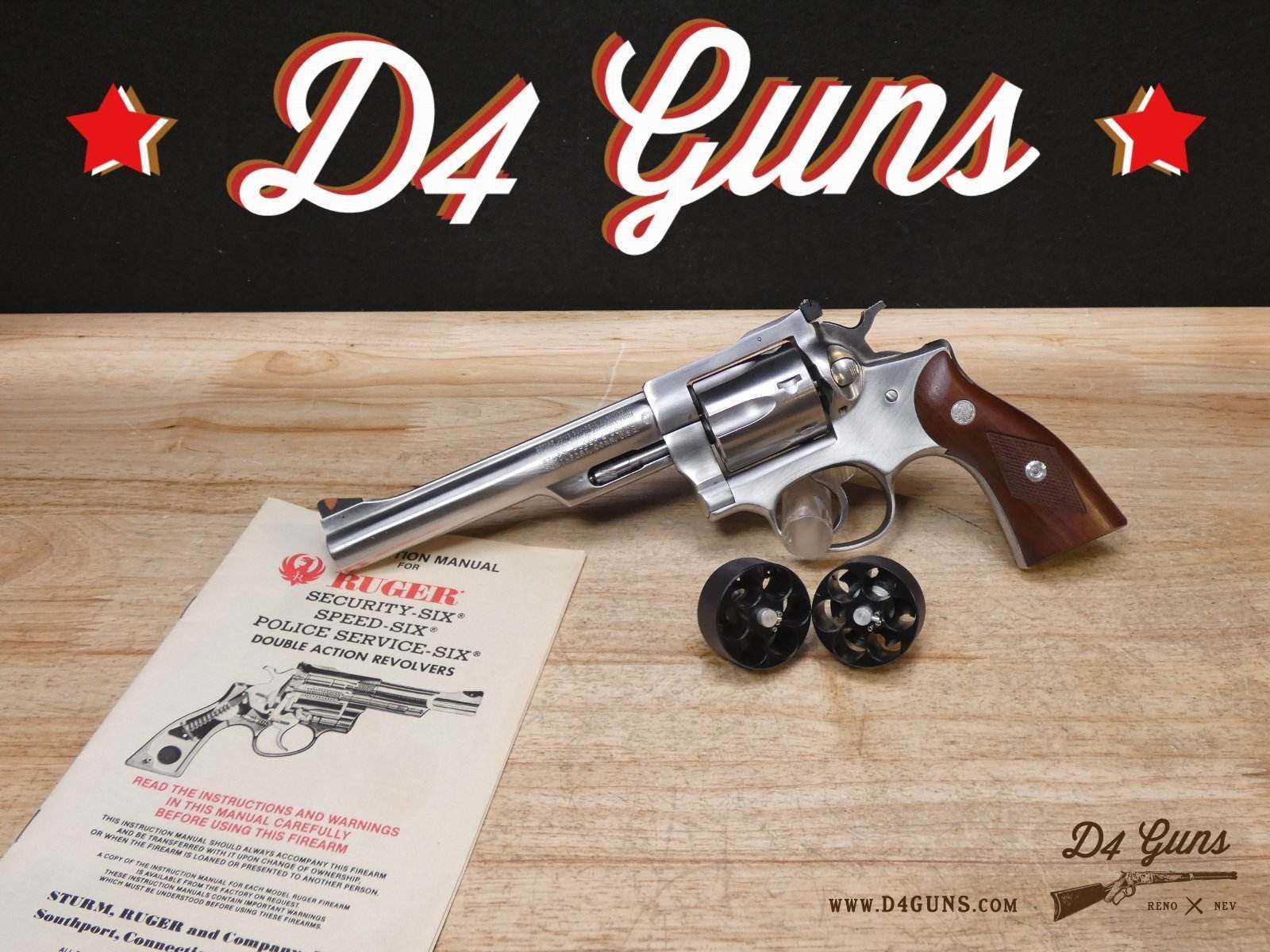 ruger security six owners manual