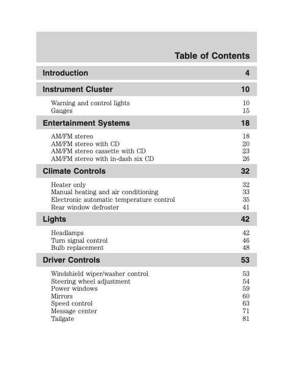 2004 f150 owners manual