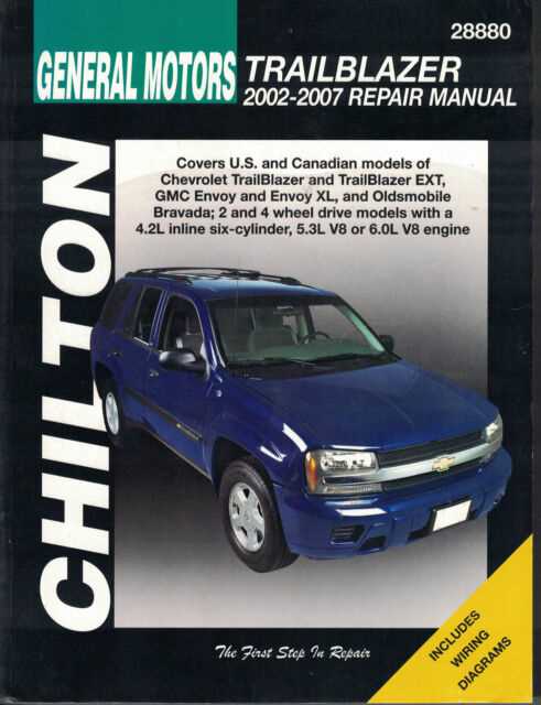 2004 trailblazer owners manual
