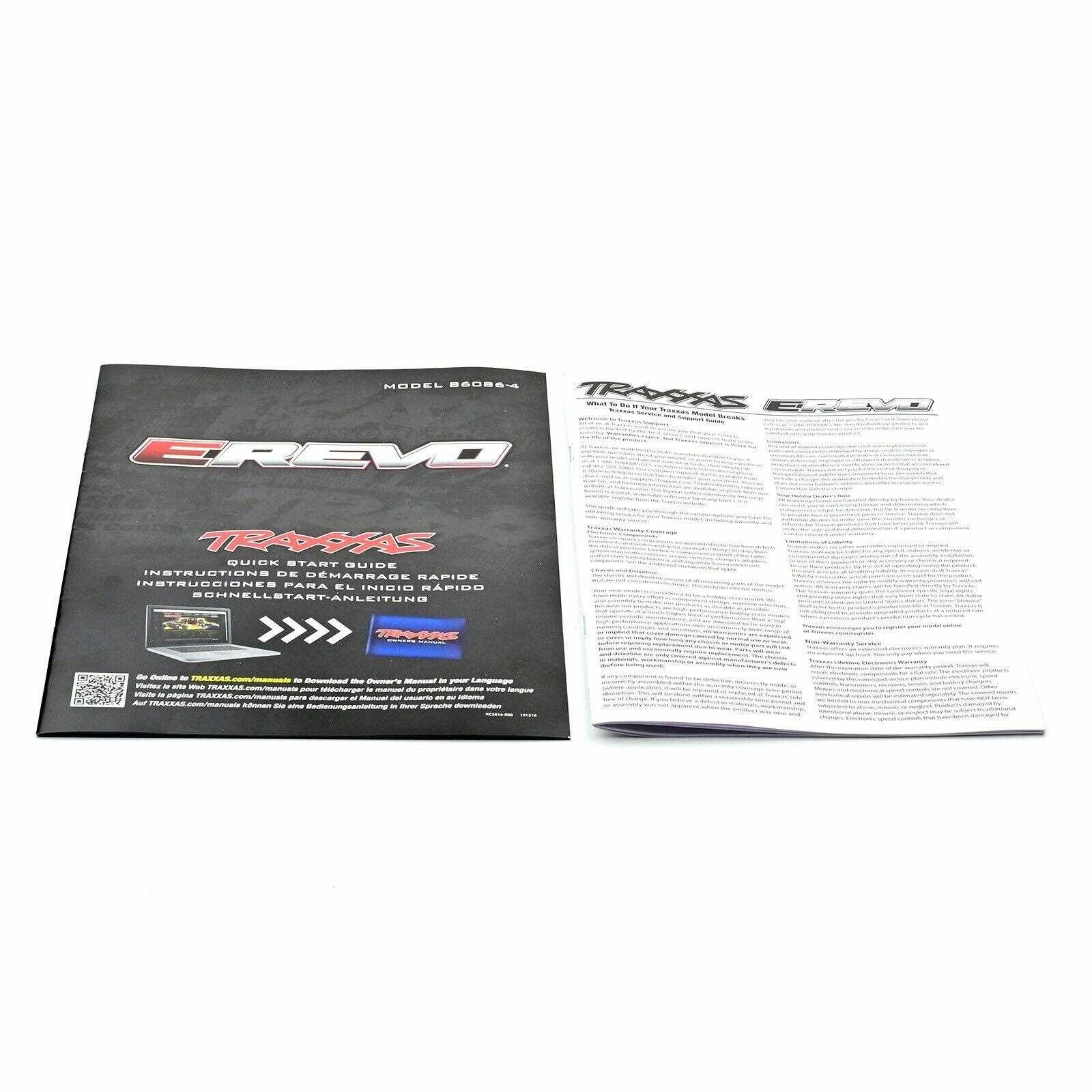 e revo 2.0 owners manual