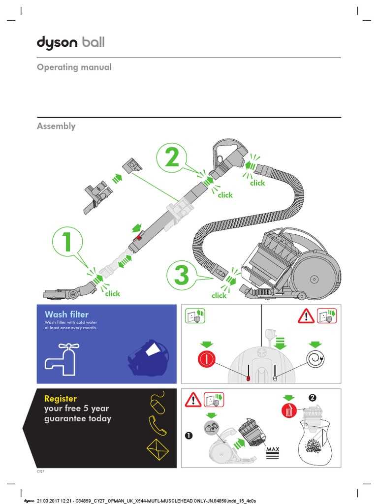 dyson v8 absolute owners manual