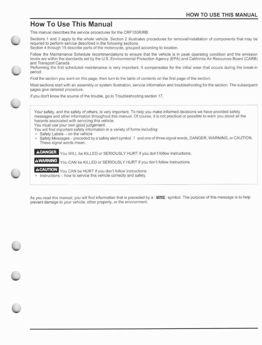 2008 crf150r owners manual