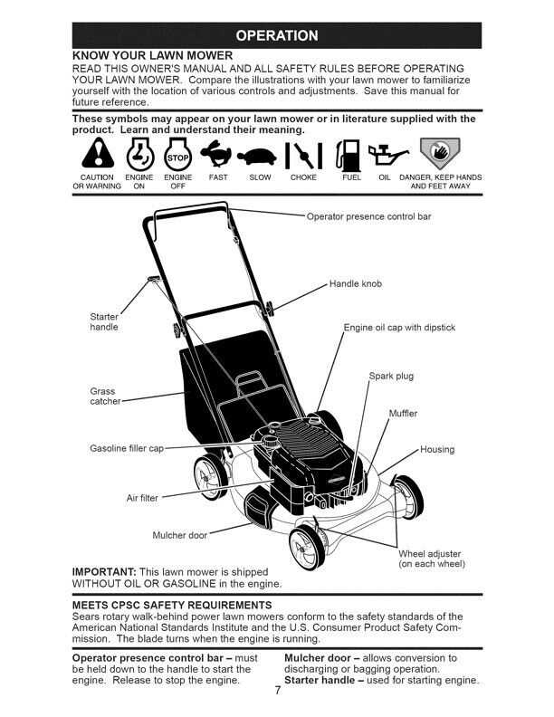 craftsman z5800 owners manual