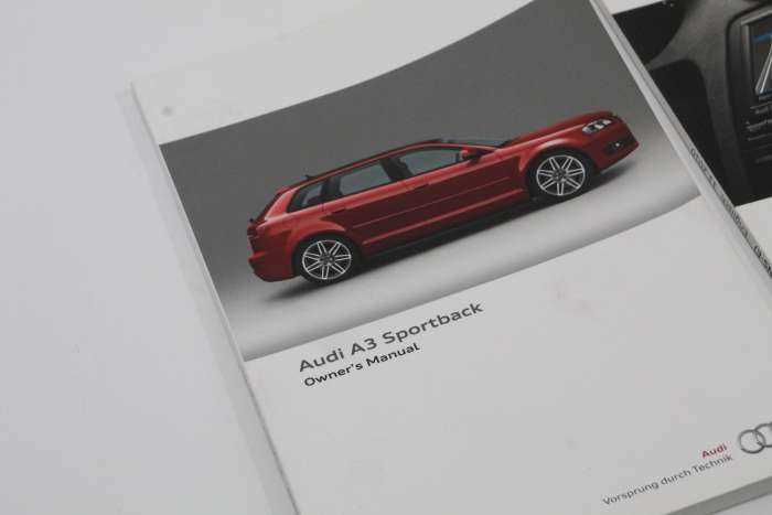 audi a3 owners manual 2010