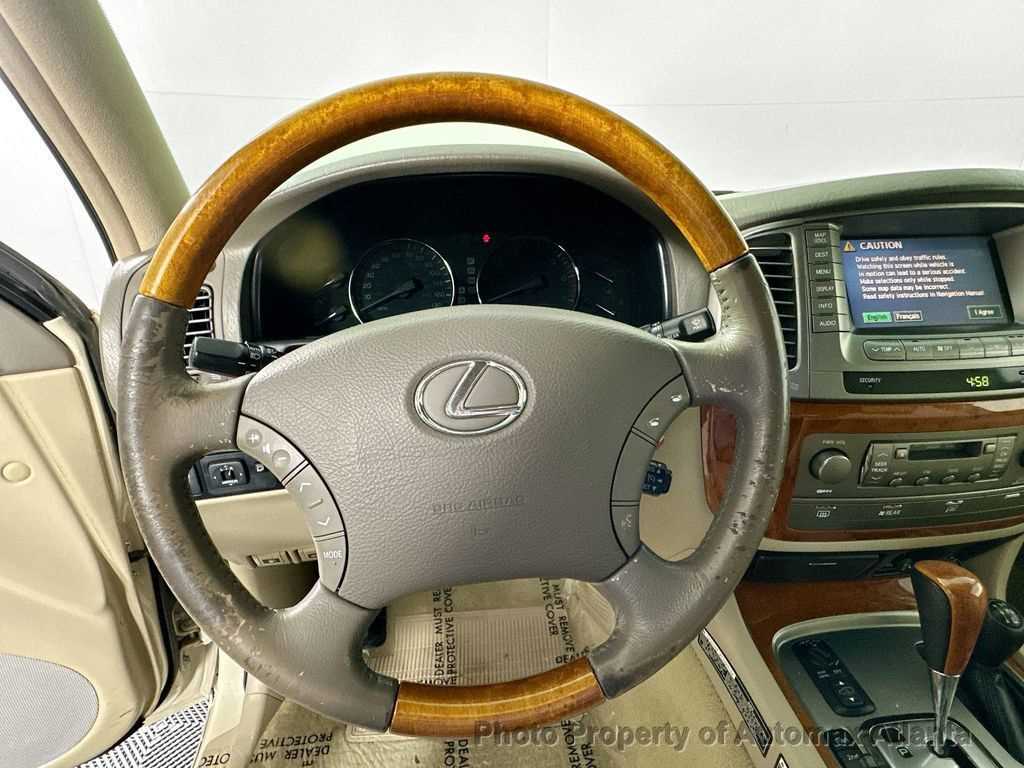 2006 lexus lx470 owners manual