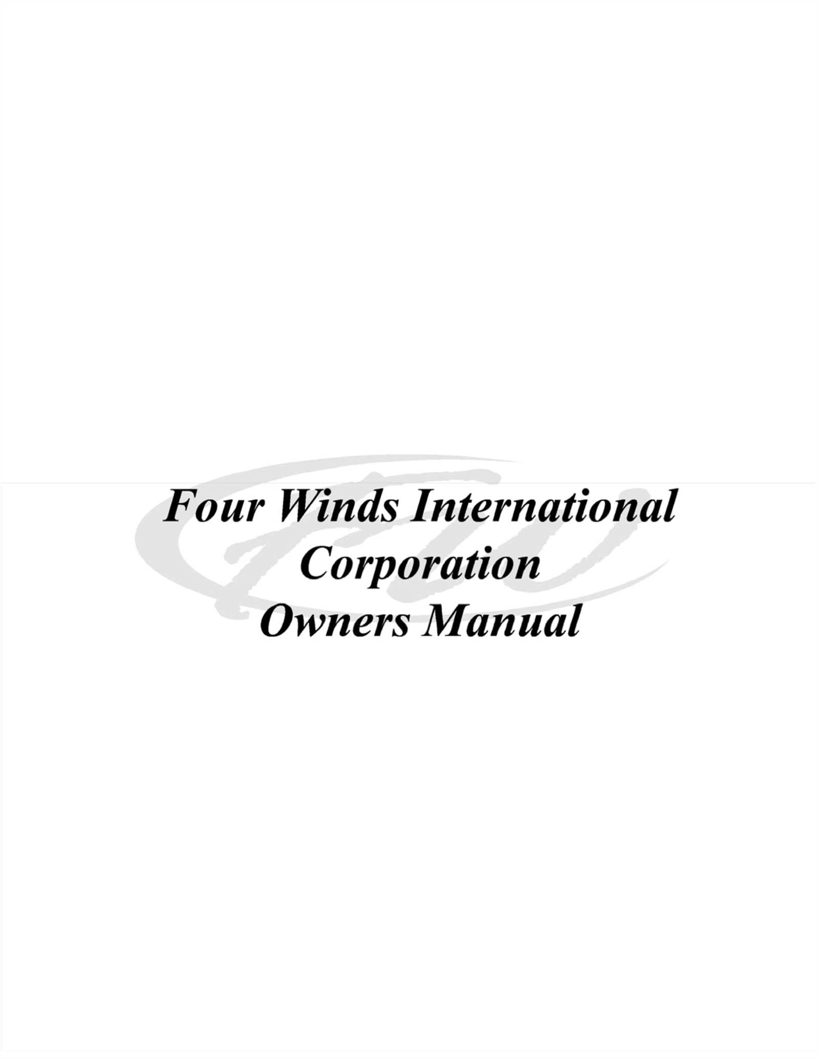 2000 hurricane motorhome owners manual
