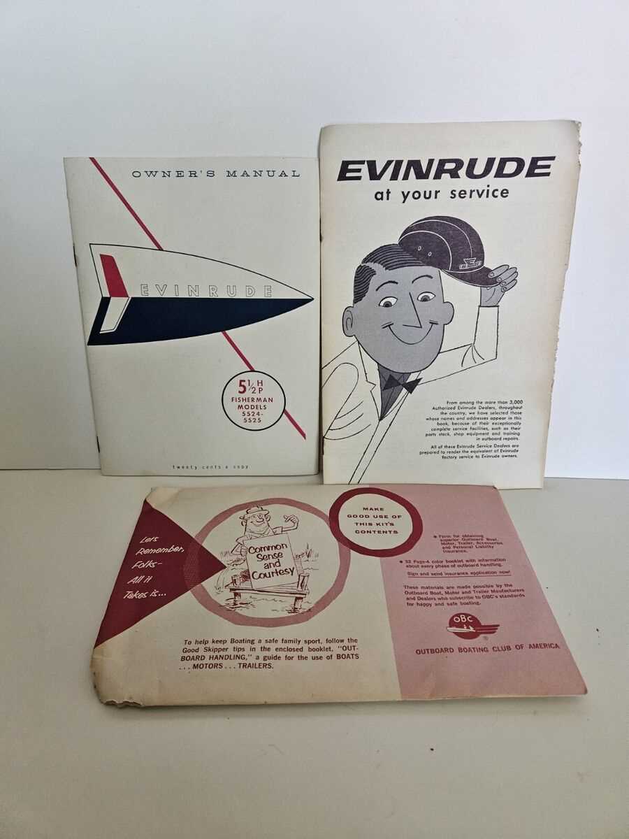 evinrude outboard owners manual