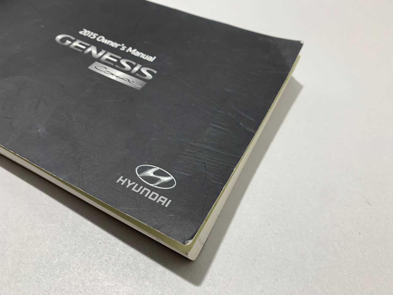 2016 hyundai genesis owners manual