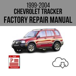 1993 geo tracker owners manual