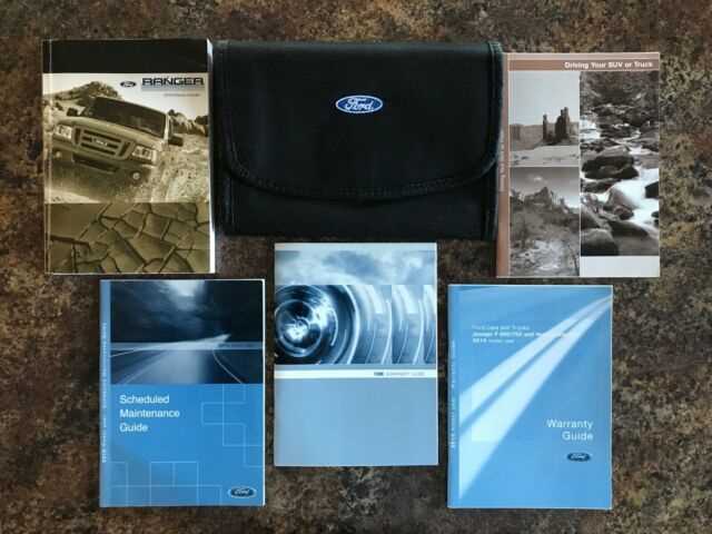 2010 ford ranger owners manual