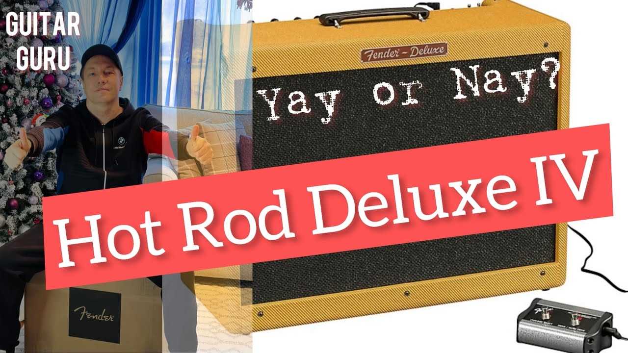 fender hot rod deluxe owners manual