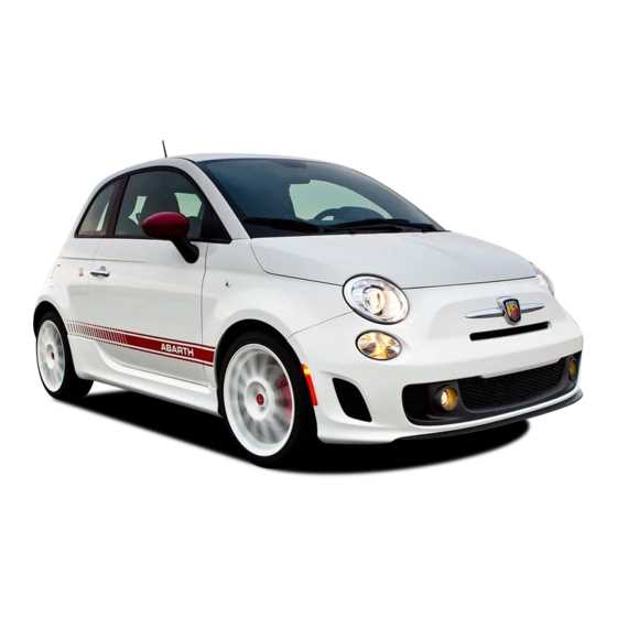 fiat 500 abarth owners manual