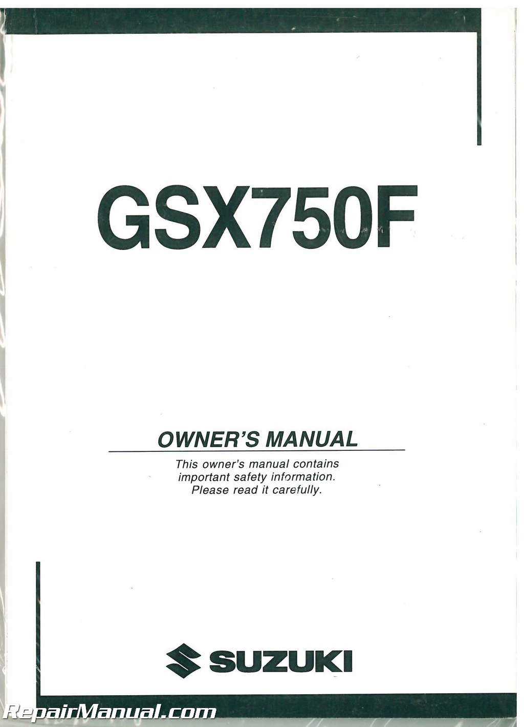 suzuki outboard owners manual download