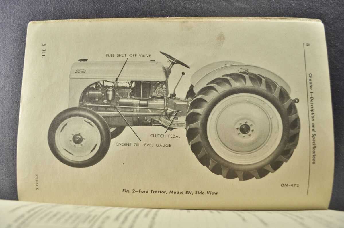 ford 8n owners manual