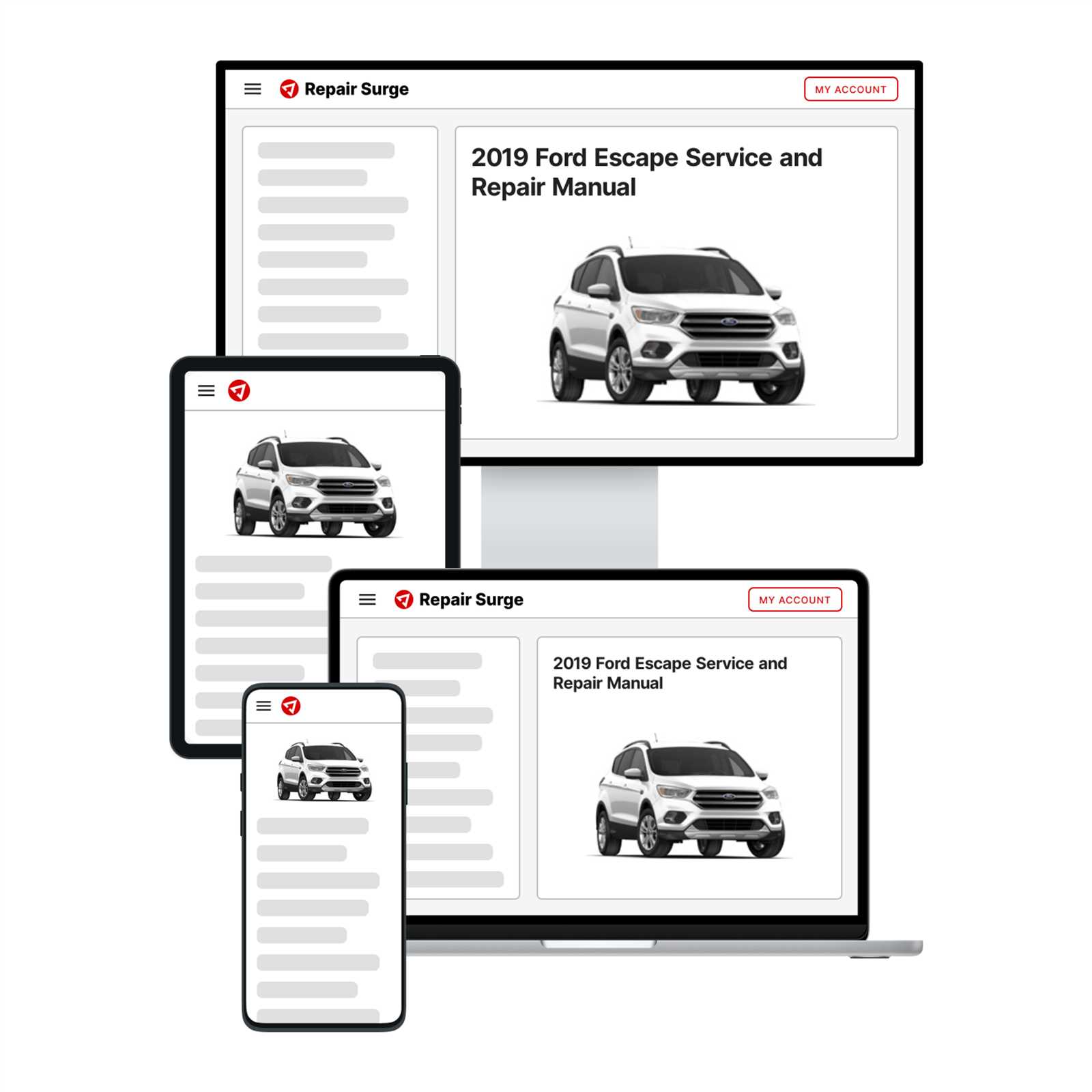 ford escape 2019 owners manual