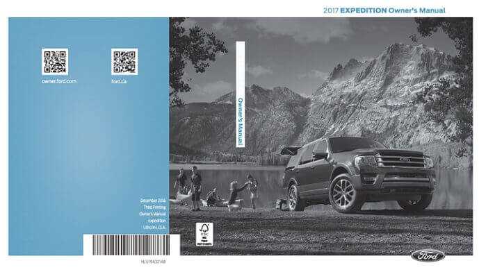 ford expedition owners manual 2017