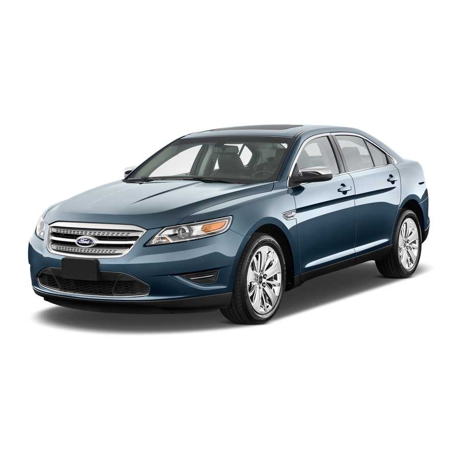 ford taurus owners manual