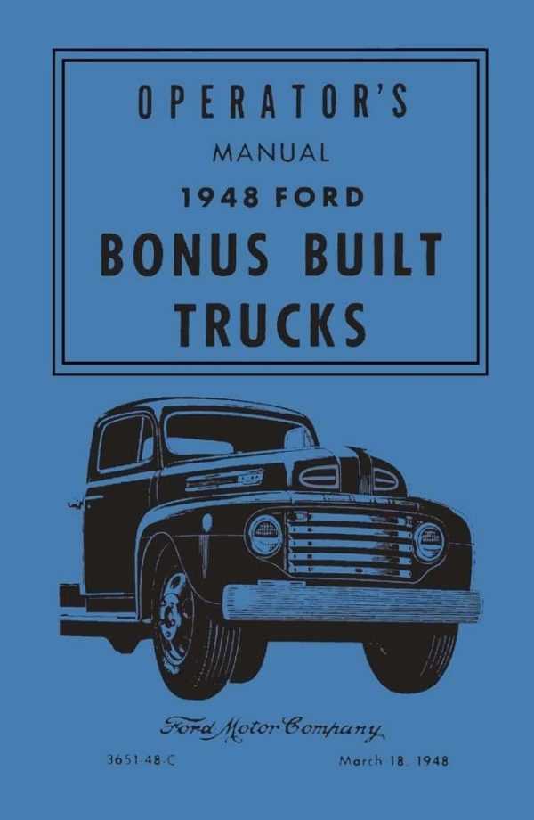ford truck owners manual