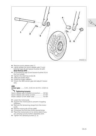 2000 bmw k1200lt owners manual
