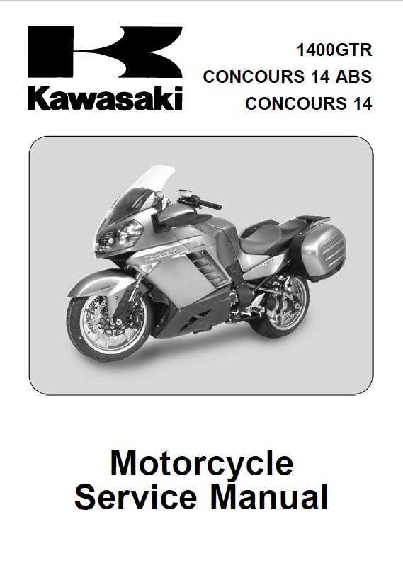 2012 kawasaki concours owners manual