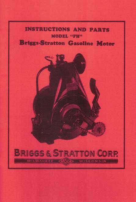 briggs & stratton owners manual