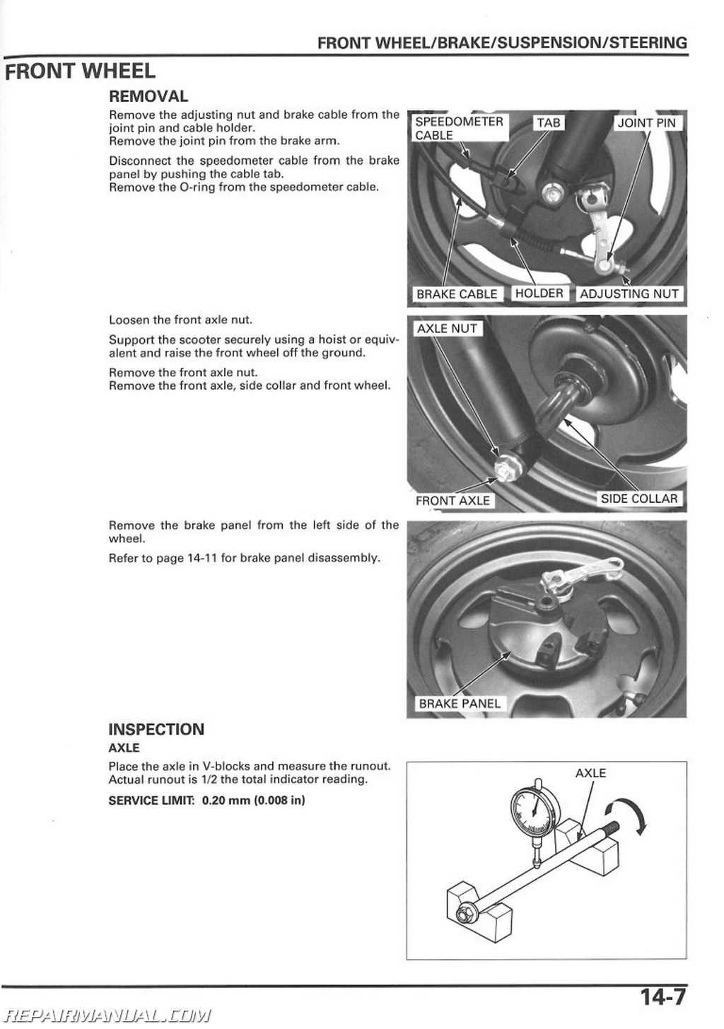 2011 honda ruckus owners manual