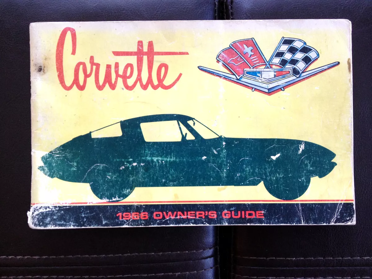 1966 corvette owners manual