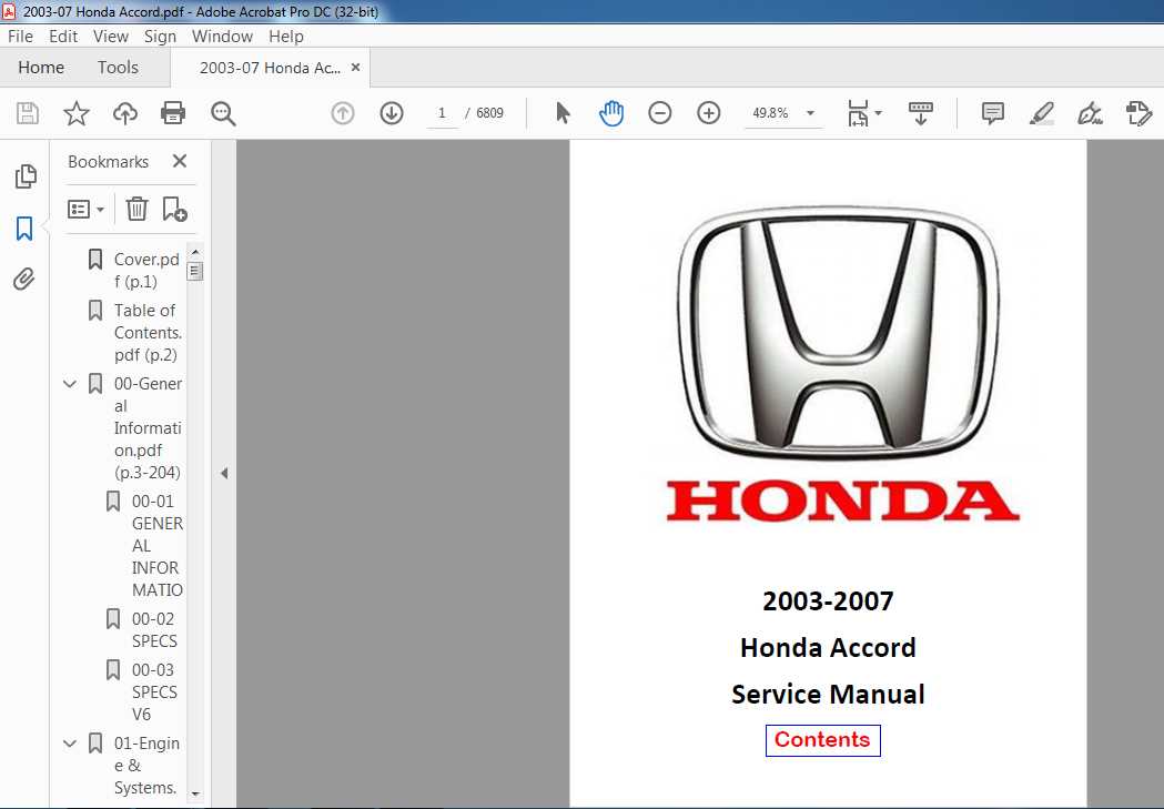 2003 honda accord v6 owners manual