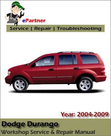 2007 dodge durango owners manual