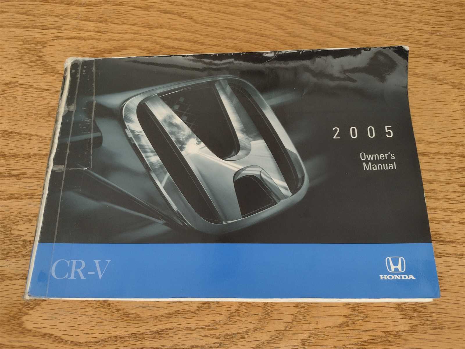 2007 honda cr v owners manual
