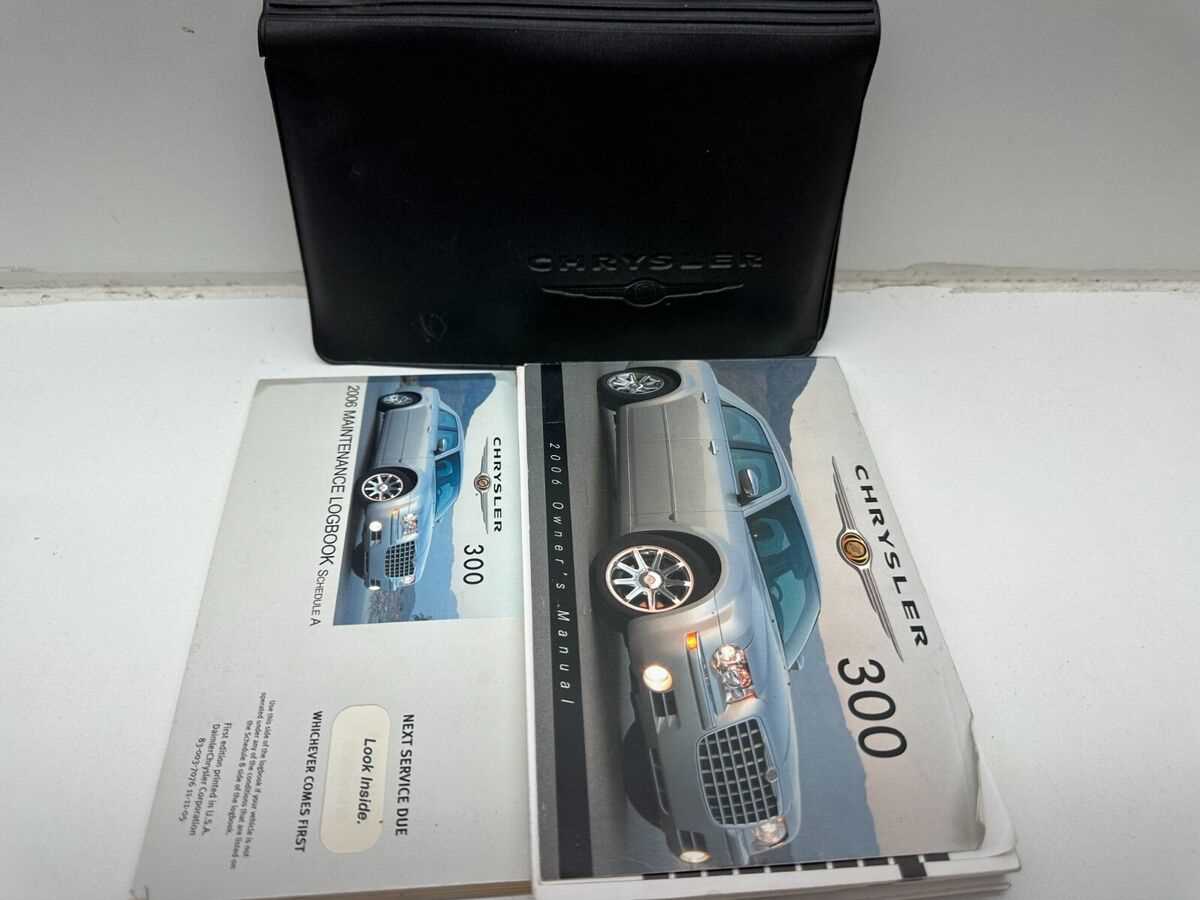 2006 chrysler 300c owners manual