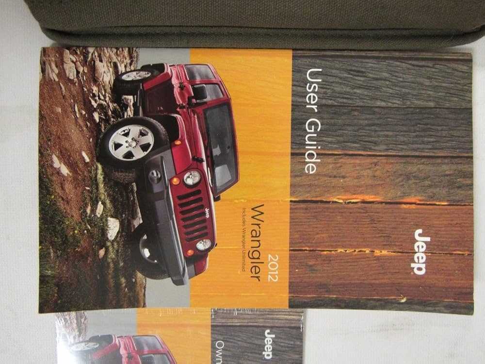 2012 jeep wrangler owners manual for sale