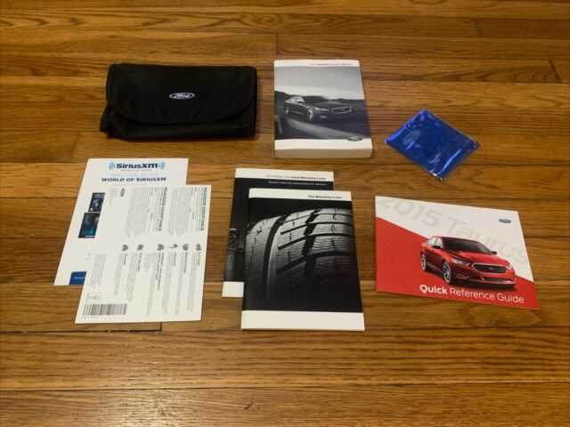 2015 ford taurus owners manual