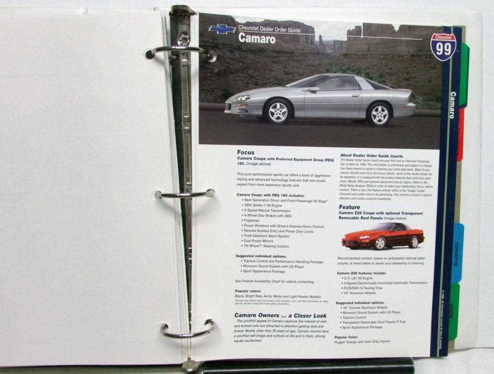 1999 chevrolet lumina owners manual